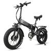Cmacewheel RX20 MAX Electric Bike Foldable 2x750W 48V 18Ah CST 20*4.0 Inch Fat Tires Folding E-bike Hydraulic Brakes 7 Gears