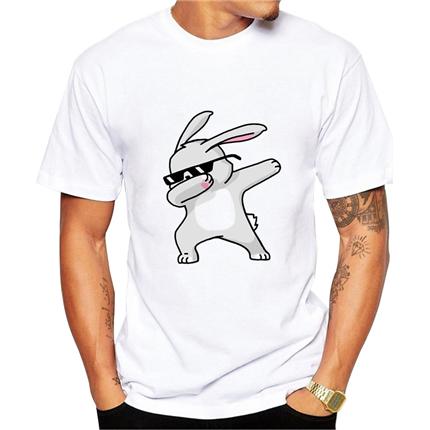 2026 Summer Fashion Dabbing Unicorn T-Shirt Men Funny T Shirts Dabbing Hip Pop Unicorn/Cat/Zebra Tops Tee gt184