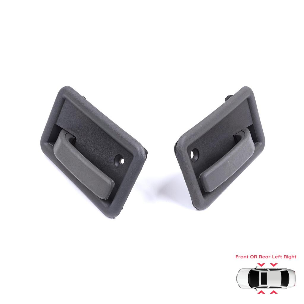 BDP1442 Front or Rear Left Right Interior Door Handle Opener Gray for Renault 19 Phase 2 1992-2000 Clio MK1 1990-1999 7700813585