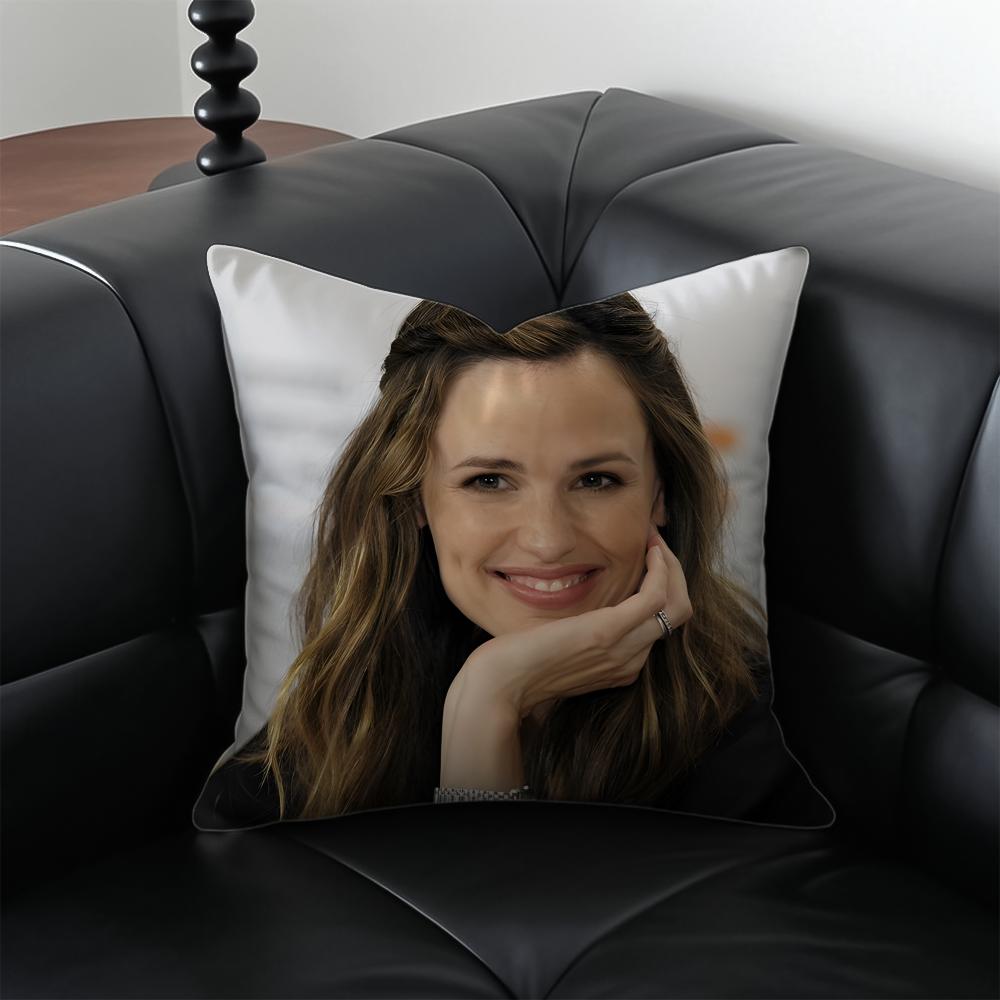 JJennifer Garner Наволочка для подушки-подушки Антипылевой клещ Невидимая молния шелковистый плюшевый чехол