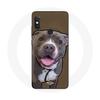 Case for Xiaomi Redmi Note 5 Pro Pitbull Dog White Gray