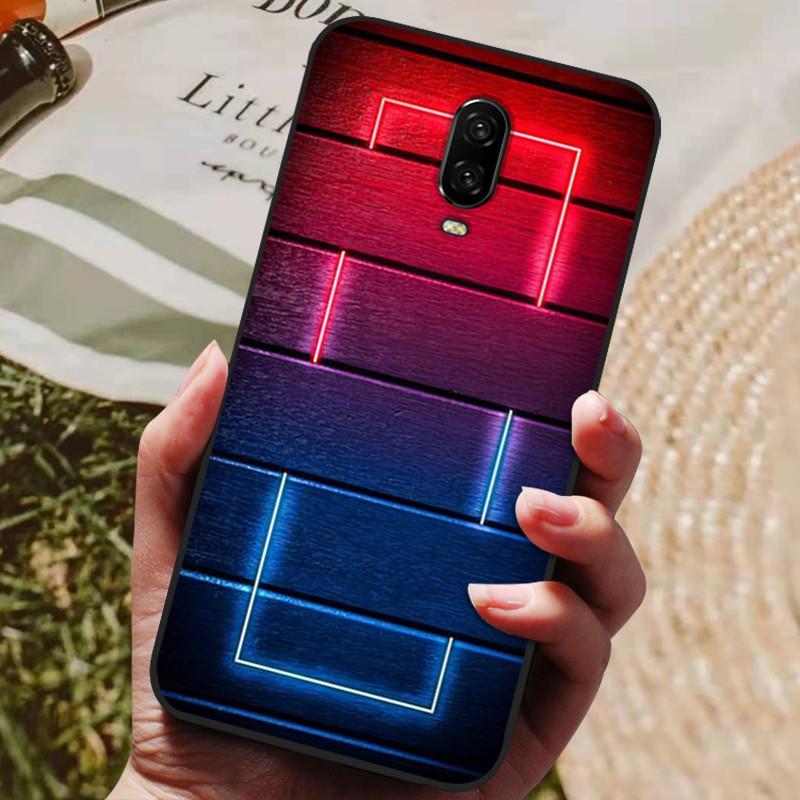 Чехол для Oneplus 6 6T Силиконовый Мягкий ТПУ Задняя Крышка Чехол для Телефона Для One Plus Oneplus 6t 6 T Чехол Черный Чехол Coque Fundas Capa