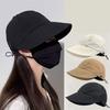 Foldable Beach Caps Wide Brim Bucket Hat Summer Sun Hat Men Women