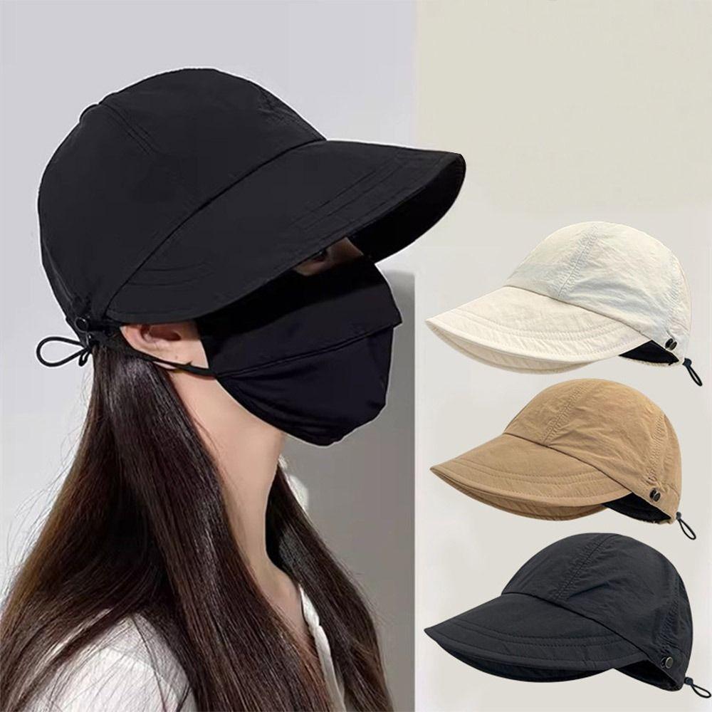 Пляжные шапки с хвостиком, складная шляпа-ведро, летняя шляпа от солнца для мужчин и женщин