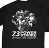 Футболка 7.3 Powerstroke, Футболка Power Stroke Diesel, Футболка F250 F350, Унисекс футболка