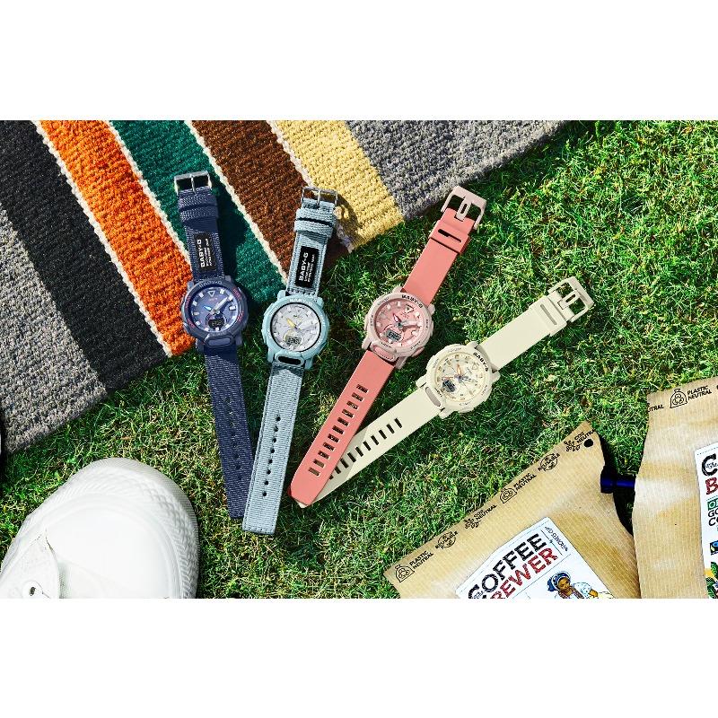 Casio Женские цифровые кварцевые часы Baby-G BGA-310C-2A с полимерным ремешком, водозащитой 100 м, ударопрочные