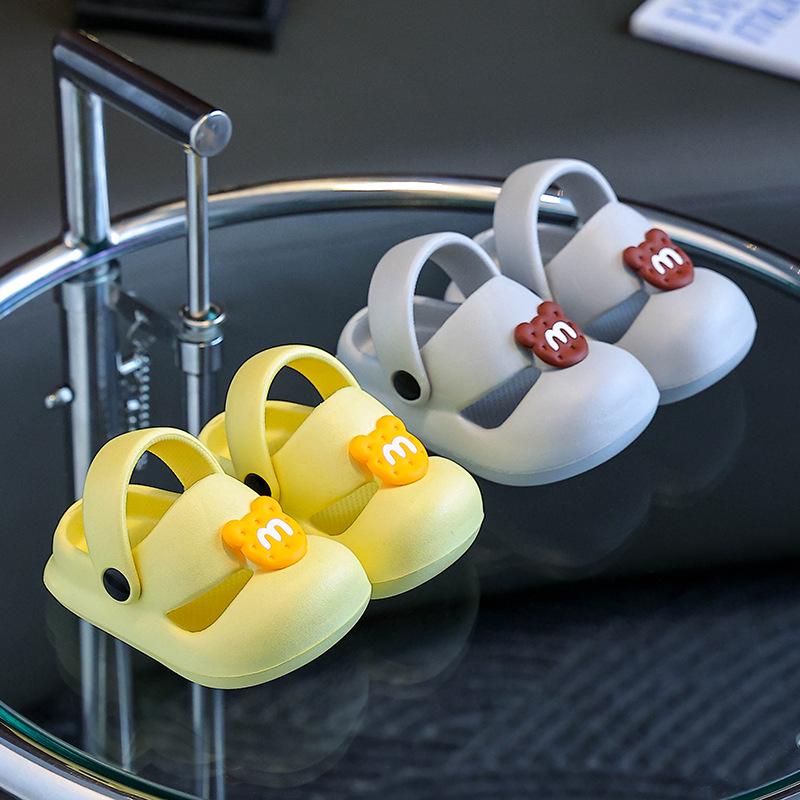 Унисекс пляжные сандалии для младенцев и малышей - Летняя обувь с отверстиями