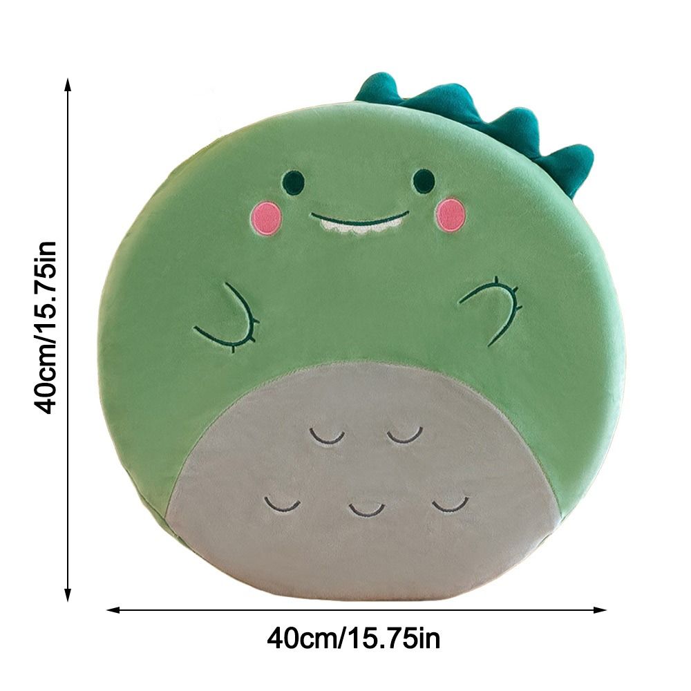 Cartoon Animal Dog Cat Chair Cushion Thick Sofa Pillow Plush Toy  For Office Student Dormitory Car