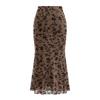Women's Body-hugging Fishtail Skirt A Fashionable and Sexy Printed Skirt for Spring and Summer