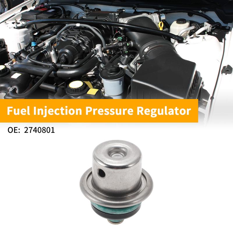 UXCELL Fuel Pressure Regulator for Harley Softail 2001-2007 No.2740801 Metal 20-70 Psi