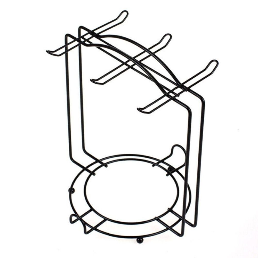 Слив воды с крючком Сушилка для чашек Металлическая вешалка для кофейных кружек Прочная подставка для демонстрации чайных чашек