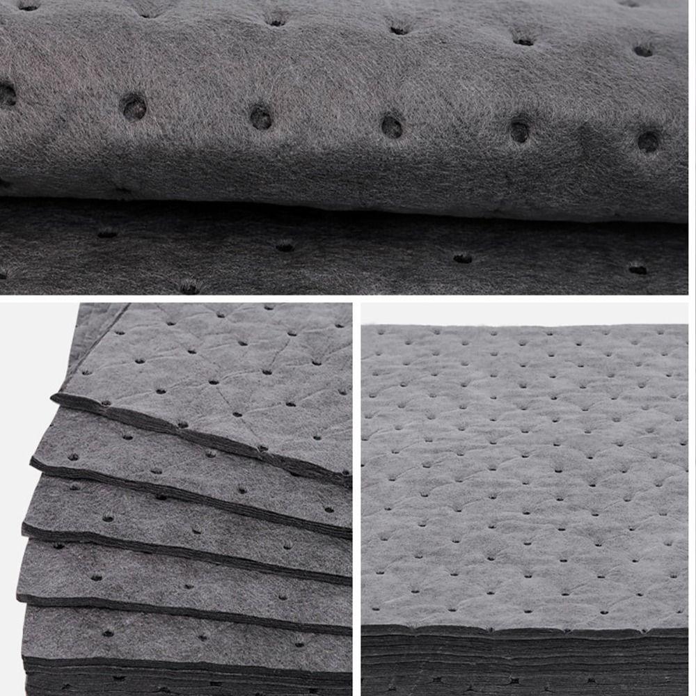 5Pcs Absorbent Mat Oil Spill Mat Grey Garage Floor Mat Shearable Oil Absorbent Pads  Under Car