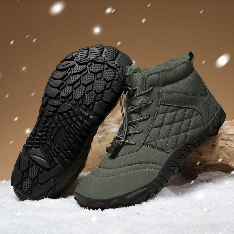 Couple Snow Boots Waterproof and Anti Slip Snow Boots Warm and Casual Boots Oversized Shoes 35-48