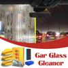 1/2/3pcs Car Glass Cleaner Glass Oil Film Remover Windshield Polishing Coating Supplies Detailing Cleaning Auto Window C4L4
