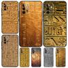 Egyptian Hieroglyphics Cover For Samsung Galaxy A34 A24 A54 A14 A52 A42 A32 A22 A12 A51 A71 A53 A33 A23 A13 Case