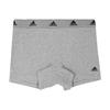 Трусы-боксеры антибактериальные с принтом логотипа женские серые 4A1H74-202