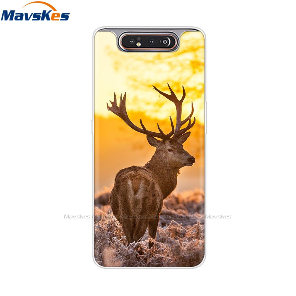 Чехол для Samsung Galaxy A80 A805 Силиконовый Мягкий ТПУ Чехол для Телефона Для Samsung A80 2019 A 80 GalaxyA80 A805F A805 SM-A805F/DS Обложка