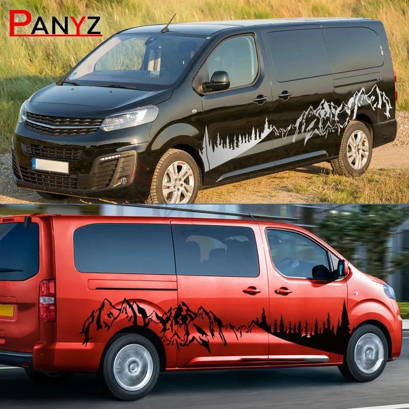 Виниловые наклейки на автомобиль Для Peugeot Expert Traveller Opel Vivaro Citroen Jumpy Toyota ProAce Fiat Scudo Фургон Тюнинг Аксессуары