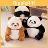 Милая и реалистичная плюшевая игрушка панда с набивкой из ПП хлопка. Идеальный подарок на день рождения для детей