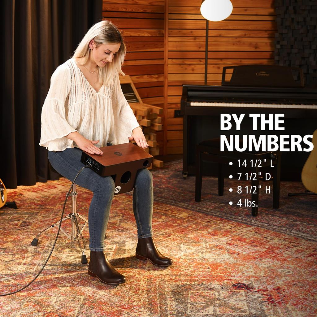 MEINL Percussion Pickup Cajon Slap-Top PTOPCAJ4MH-M []