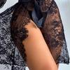 Женское кружевное ночное белье Babydoll стринги пижамы платье кимоно халат