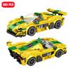 368 деталей Город Технологии Спортивный Автомобиль Строительные Блоки MOC Известная Гоночная Суперкар Модель Машины Кирпичики Игрушки для Мальчиков Идеи Подарки на День Рождения
