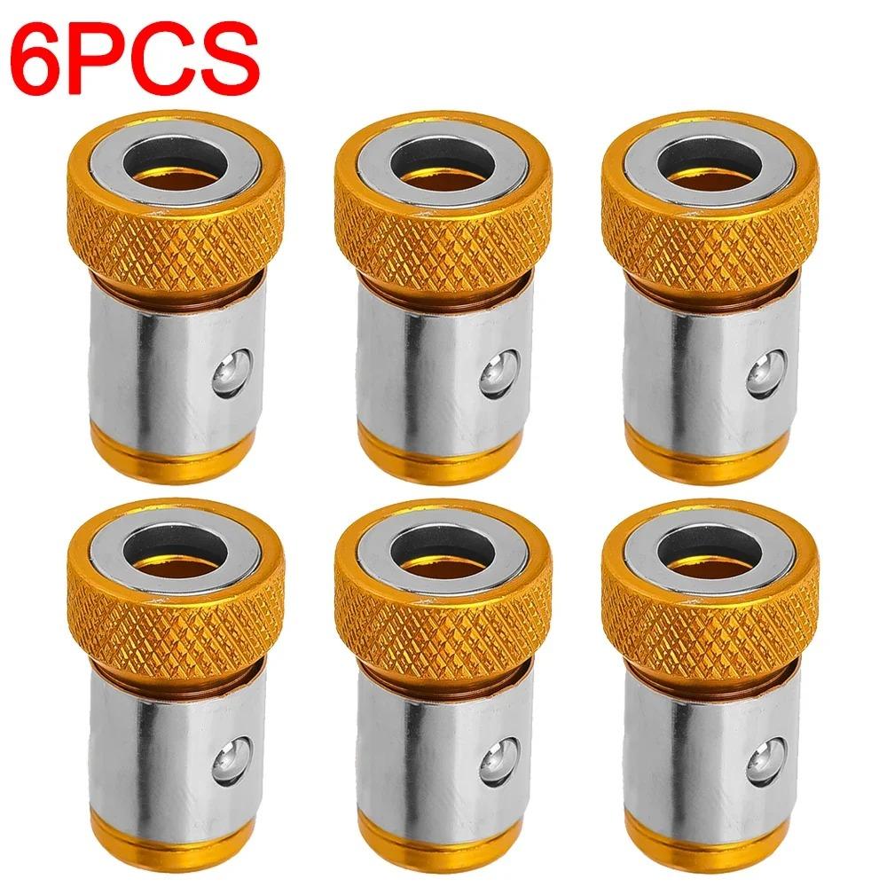 6/1 шт. Магнитное кольцо крестовая отвертка держатель бит сильный намагничиватель электроинструмент универсальный электрический Phillips аксессуары