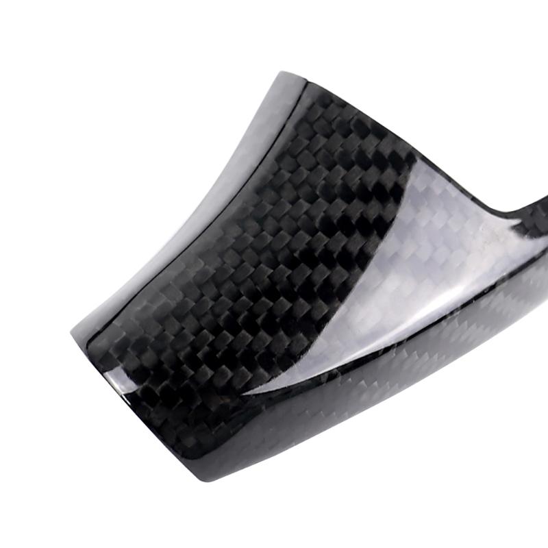 For BMW F20 F21 F22 F23 F30 F34 F10 F11 F07 F18 F25 F26 F15 F16 i8 RHD LHD Real Carbon Fiber Gear Shift Knob Panel Frame Trim