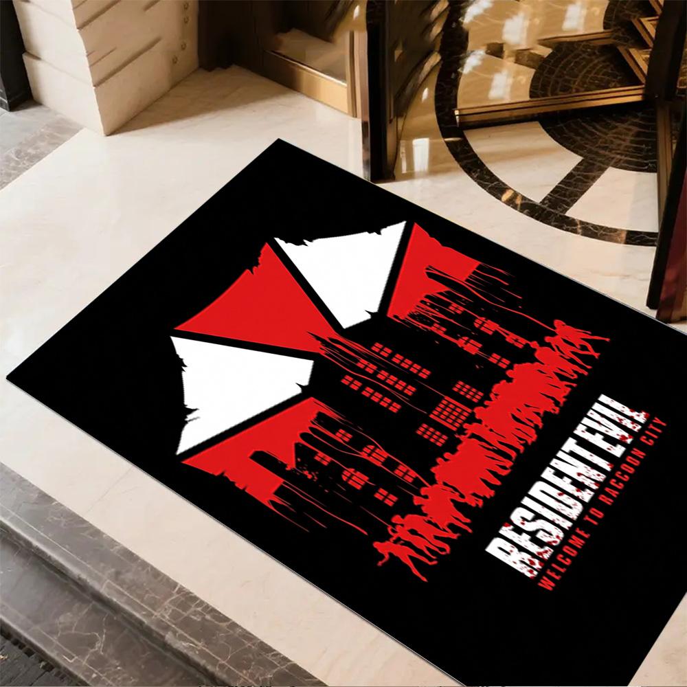 Resident Evil: Umbrella Siege Carpet Suitable for Decorate room Game Room Dormitory Outdoor Antislip Carpet Anime Office Decor