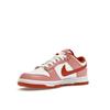 Nike Женские кроссовки Dunk Low Red Stardust Rugged-Orange White FQ8876-618