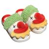 Funny Clown Couple Cotton Slippers New Winter Internet Celebrities Cotton Shoes Indoor and Outdoor Wear Thick Soles Increase