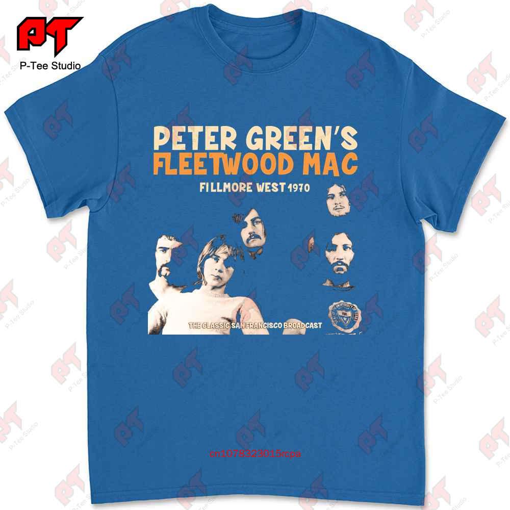 Retro Fleetwood Mac Gig T Shirt 9B1Y