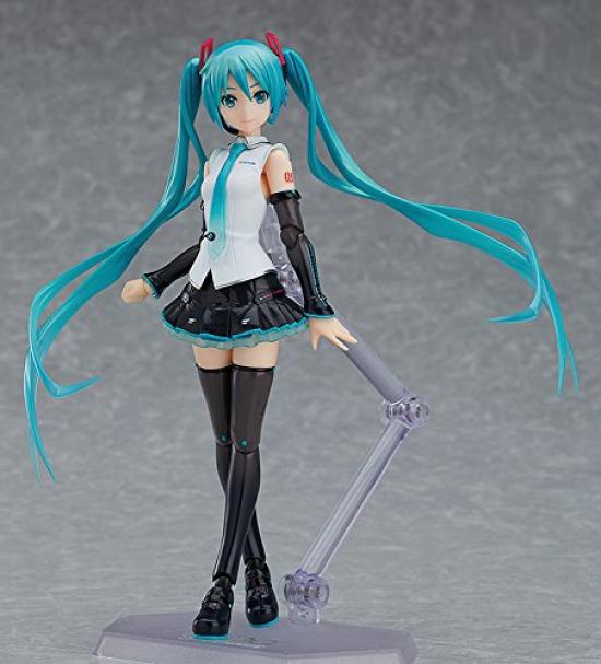 Figma Character Vocal Series 01 Hatsune Miku V4X ABS ПВХ Раскрашенная Подвижная Фигурка Без Масштаба &