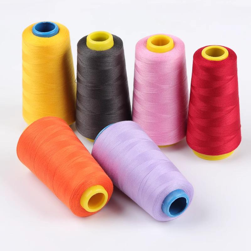 Пагода 402 Белая Полиэстеровая Швейная Нить для Машинного и Ручного Шитья