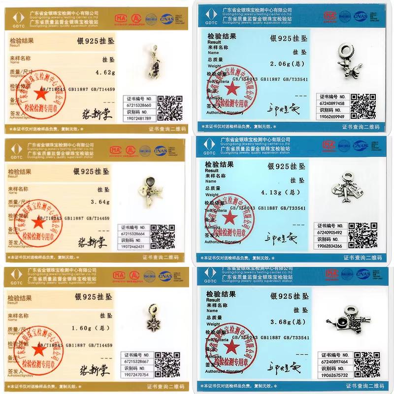 Подходят оригинальные медные шармы-бусины, щенок, сердце, бант, медные шармы для браслета, подвеска, женские, роскошные, для самостоятельного изготовления ювелирных изделий, подарки