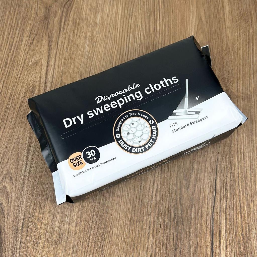 Салфетки для сухой уборки Сменные салфетки для сухой швабры для мытья полов и уборки Одноразовые тряпки для пыли Электростатические тряпки без запаха