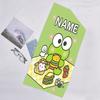 1pc Kuromi10 Beach Towel with Custom Name, Beach/Swimming/Bath/Picnic/Camping Towel, Suitable for Seaside Beaches
