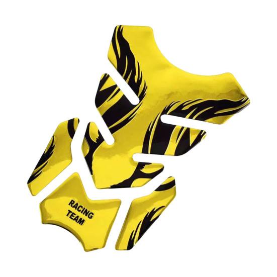 Универсальная 3D наклейка на бензобак мотоцикла, самоклеящаяся, сильная липкость, водонепроницаемая, легко наносится