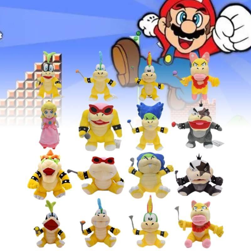 Soft And Huggable Mario Plush Toys Including Luigi Remira And Wendy Perfect For Kids