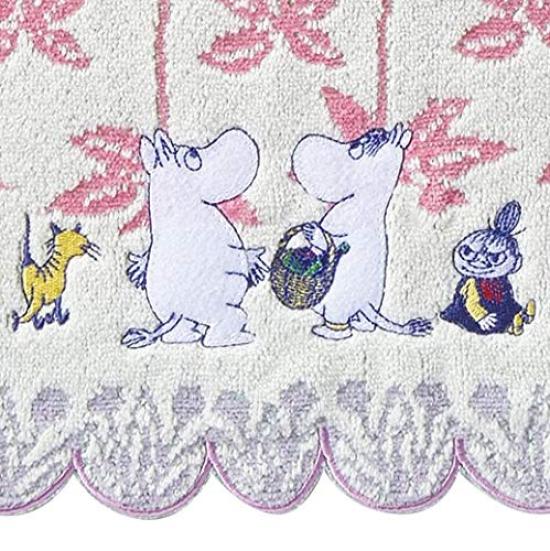 Полотенце для рук Marushin MOOMIN 34 x 36 см Цветущий лабиринт Аппликация Вышивка Пряжа без кручения 1405015300