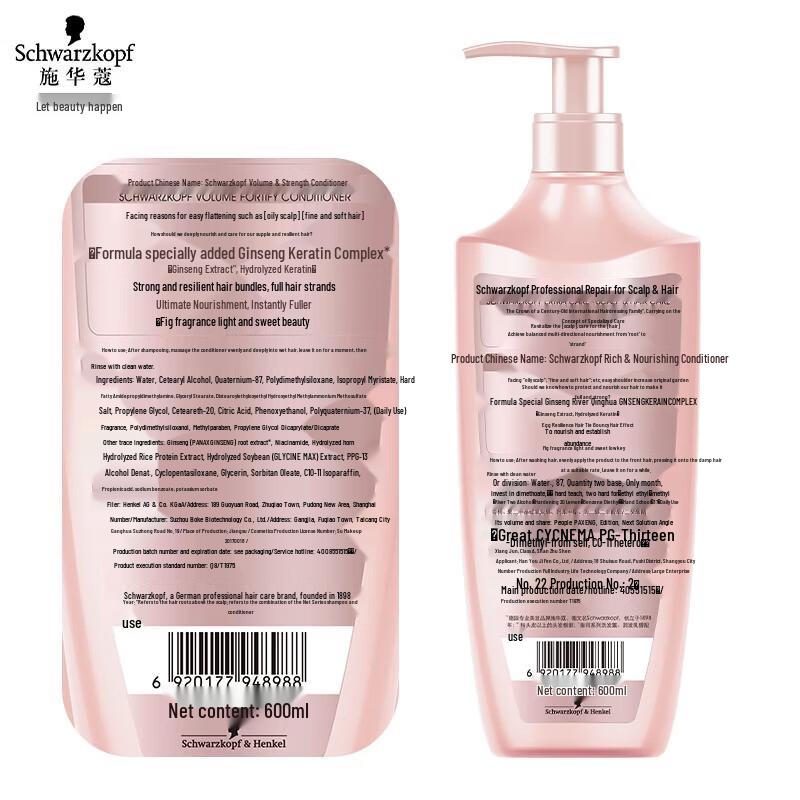 Schwarzkopf Кондиционер для объема и укрепления