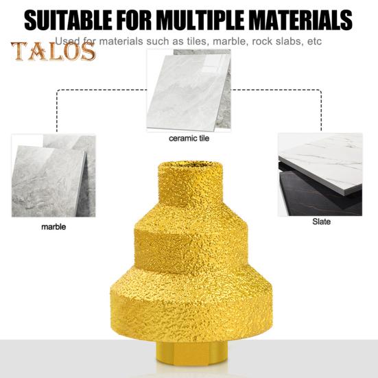 1/2 шт. алмазные ступенчатые сверла-пагоды, расширители отверстий, устойчивые к коррозии, многослойные конические сверла-расширители отверстий