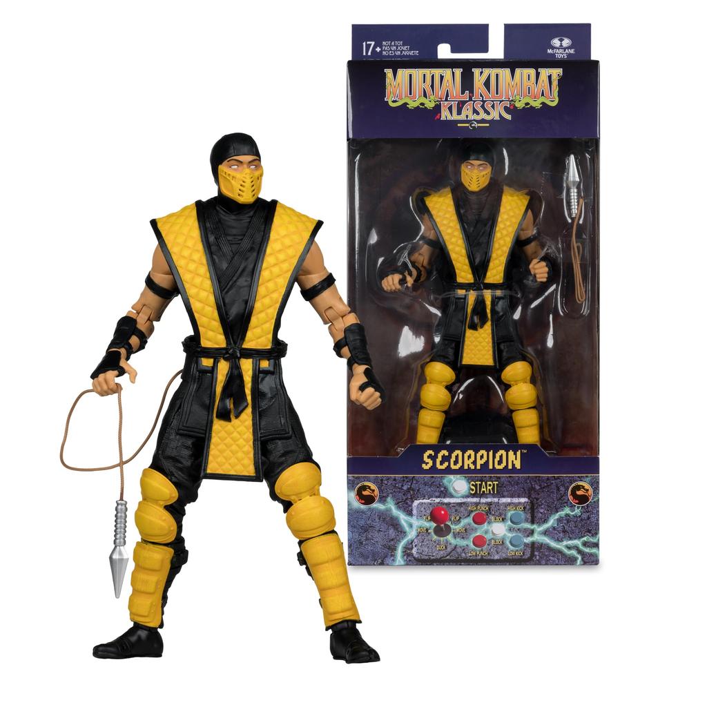 McFarlane Toys Mortal Kombat Classic Scorpion Action Figure - 7-inch