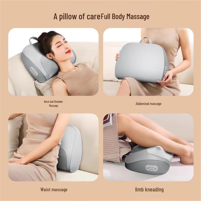 Chigo Lumbar Kneading Massage Pillow CN plug (adapter included)