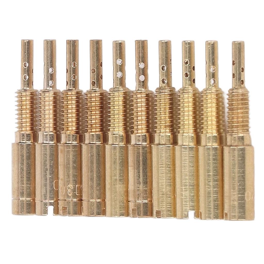 Микуни hs40 пилот, пилотный жиклер карбюратора, медленный жиклер 10 шт., комплект пилотных жиклеров карбюратора