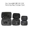 Для Insta360 X3 ONE X2 Сумка для переноски/переноски Дорожная наплечная сумка Мини-чехол для хранения Портативный для аксессуаров Insta360 X4 X5