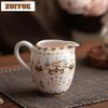 220ml Mutton Fat Jade Thangka Dunhuang Tea Pitcher Divide Tea Cha Hai Dispenser Justice Cup Fair Mug Tea Items Accessories