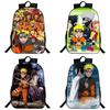 Стильный аниме рюкзак Наруто с прочной конструкцией и регулируемыми плечевыми лямками