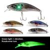 1 шт 10 см/16 г перезаряжаемая светодиодная зеленая приманка ABS электронная механическая вибрационная рыболовная приманка для дальнего заброса