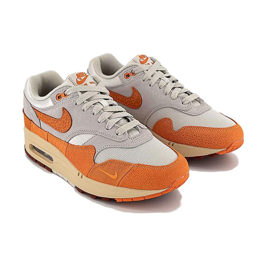 Nike Air Max 1 Master - Женские кроссовки Magma Orange светло-костного нейтрально-серого цвета DZ4709-001